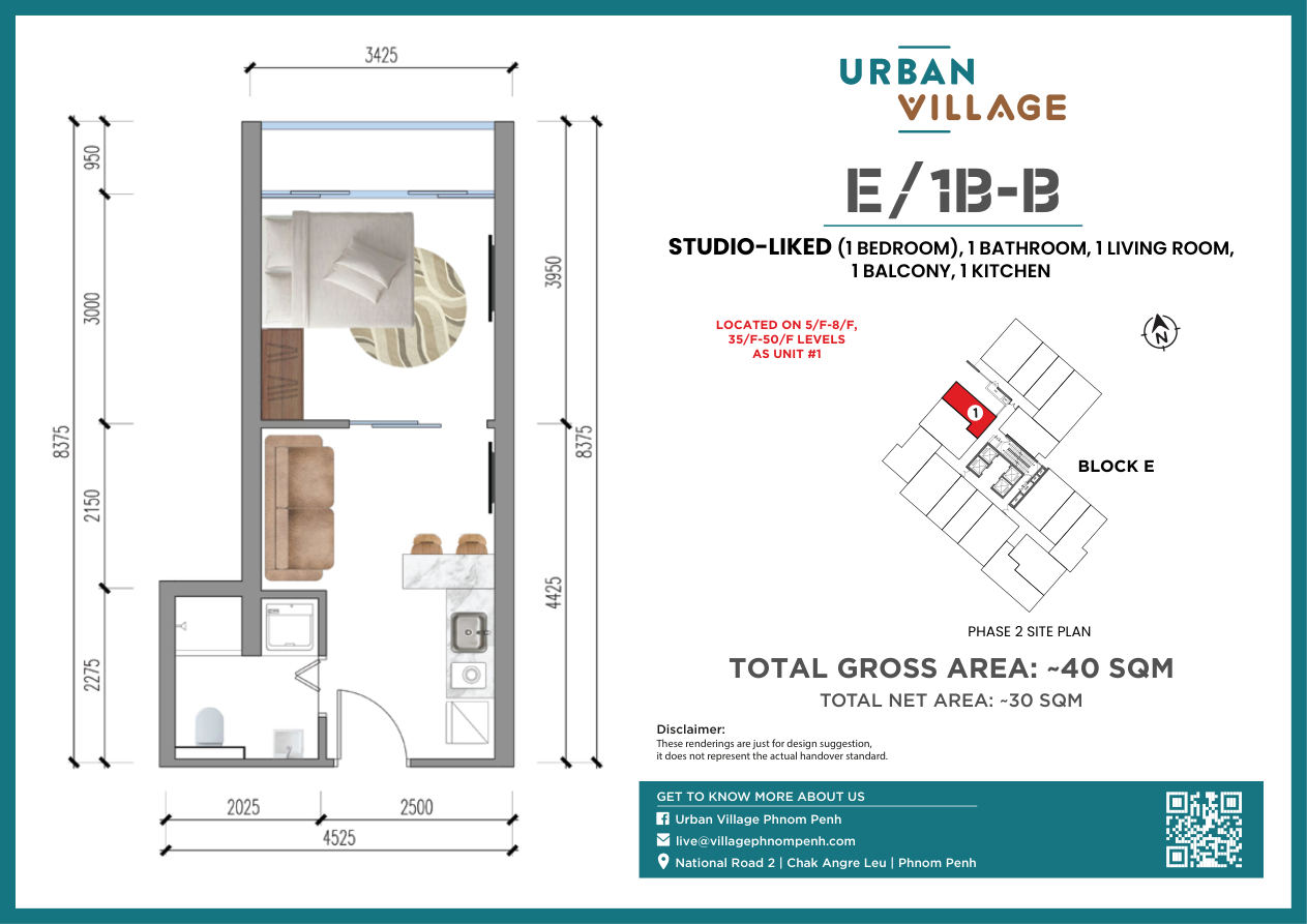 Level 44 (Block E) — sales kit